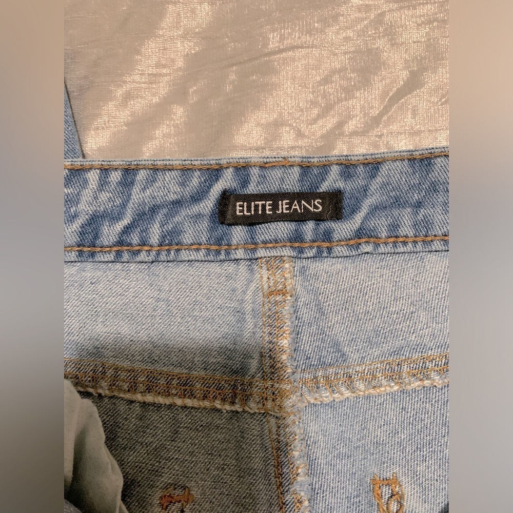 Elite Jeans Size 3 Color Blue - Picture 3 of 7